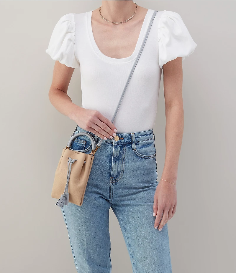 HOBO Eden Contrast Trim Phone Crossbody Bag