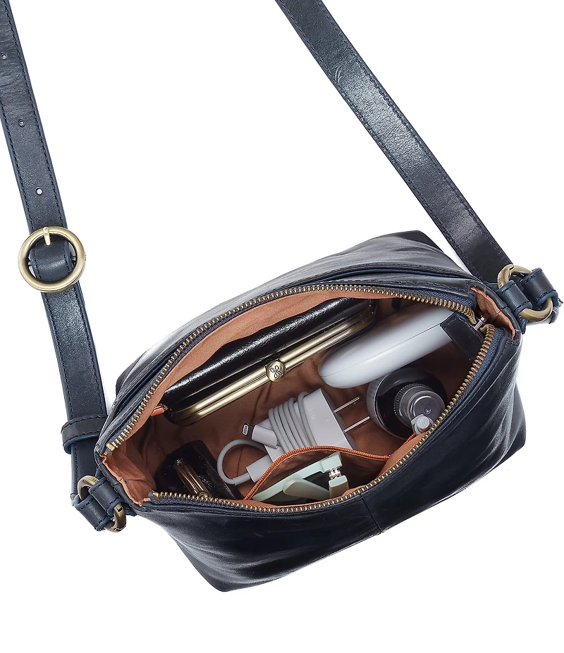 HOBO Expedition Patina Leather Crossbody Bag