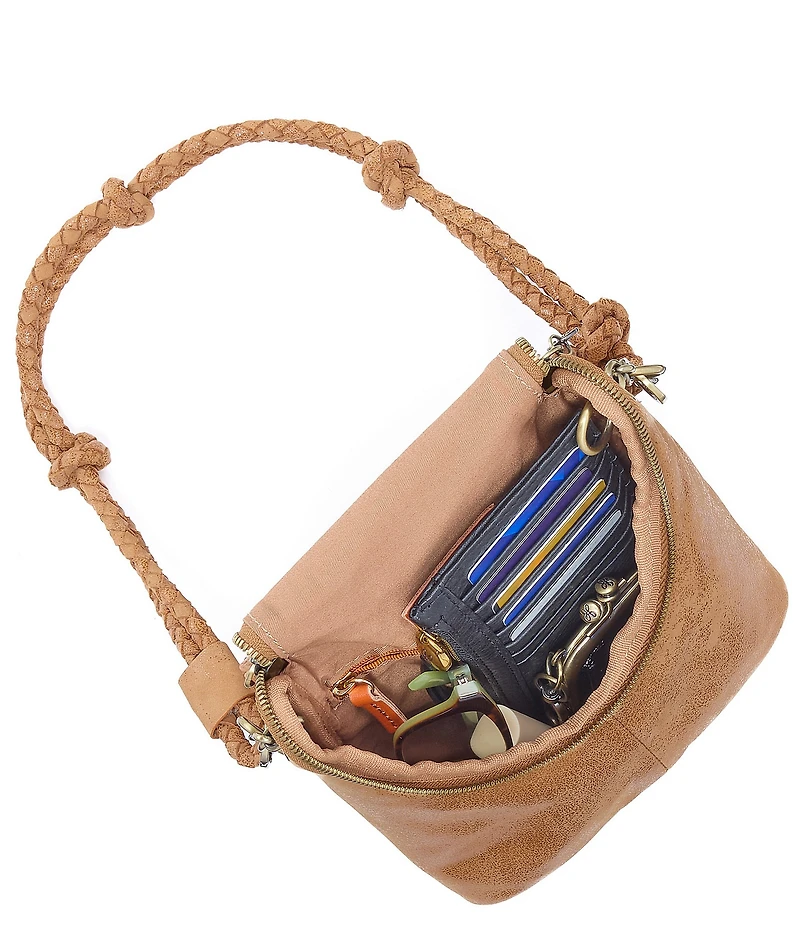 HOBO Fern Duo Buffed Leather Crossbody Bag