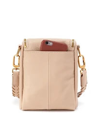 HOBO Fern Leather Woven Strap Crossbody Bag