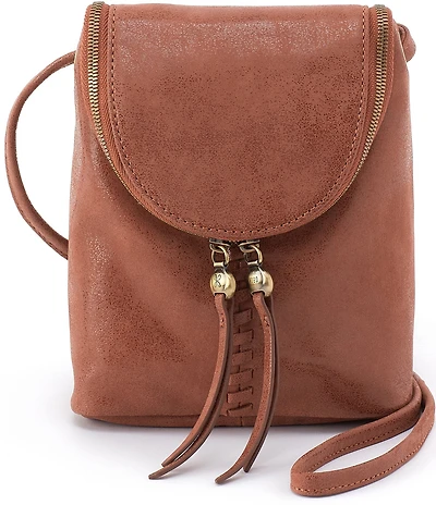 HOBO Fern Stitched Leather Crossbody Bag
