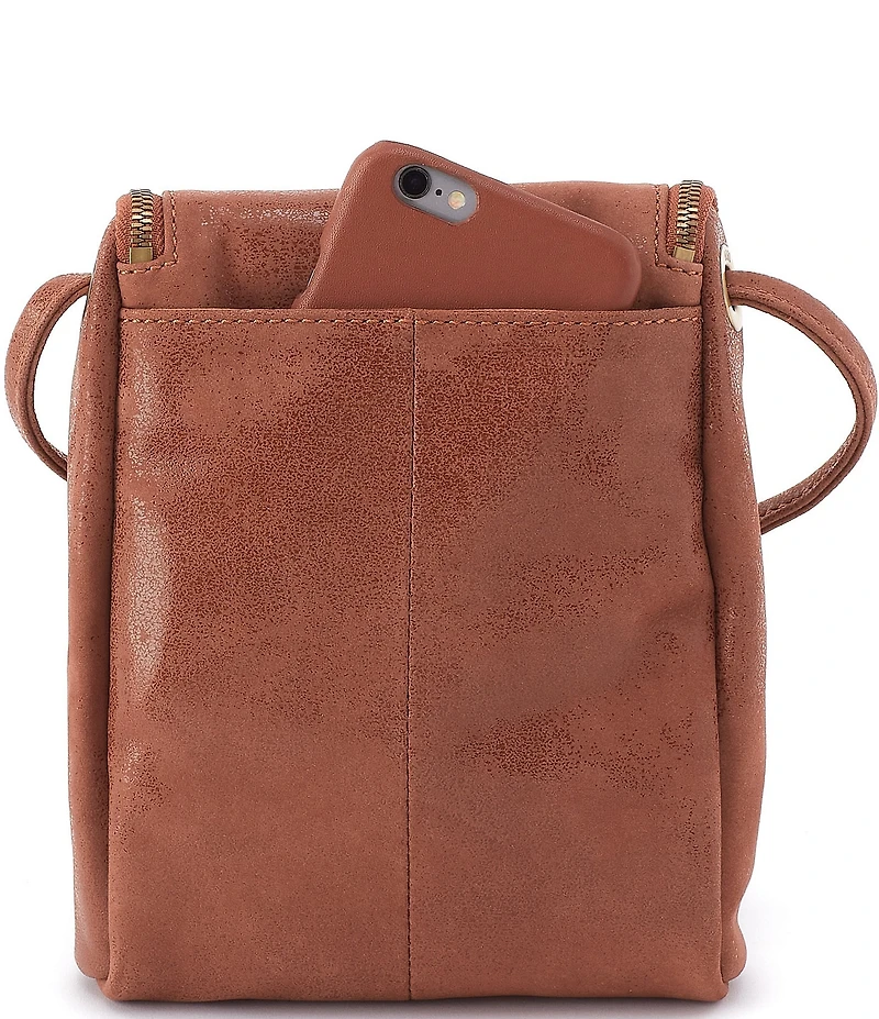 HOBO Fern Stitched Leather Crossbody Bag