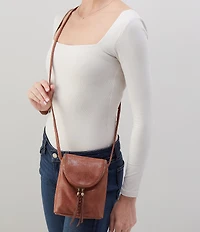 HOBO Fern Stitched Leather Crossbody Bag