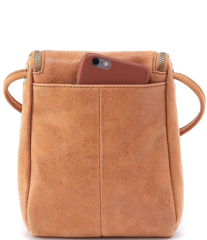 HOBO Fern Stitched Leather Crossbody Bag