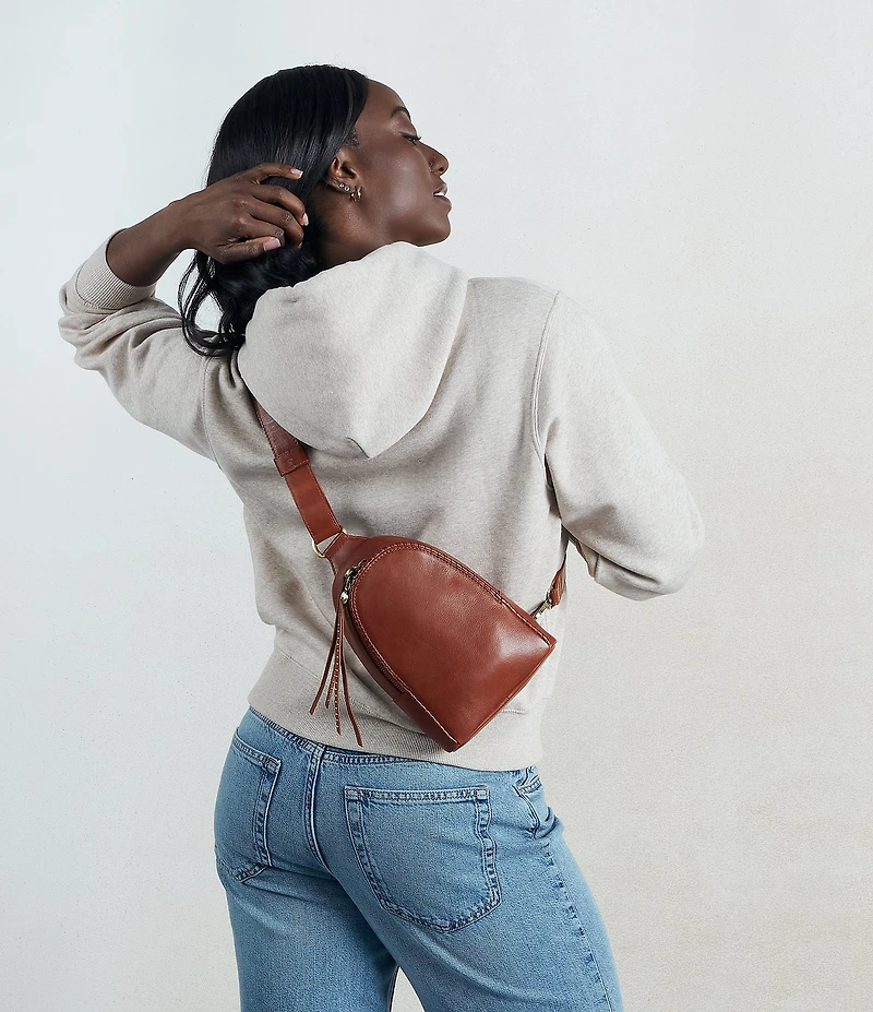 HOBO Fern Studded Sling Bag