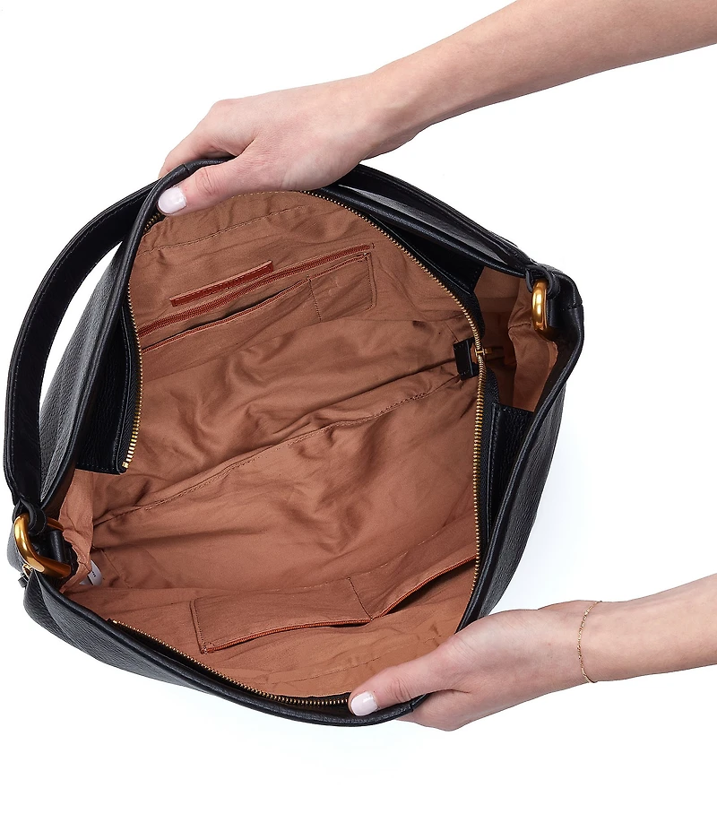 HOBO Harley Leather Slouchy Hobo Bag