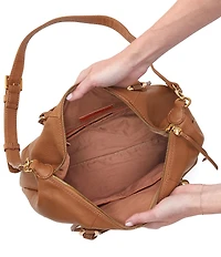 HOBO Harley Leather Slouchy Satchel Bag