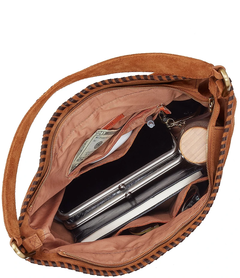 HOBO Harley Leather Slouchy Hobo Shoulder Bag