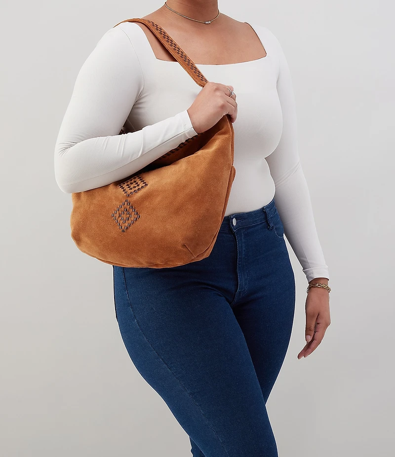 HOBO Harley Leather Slouchy Hobo Shoulder Bag