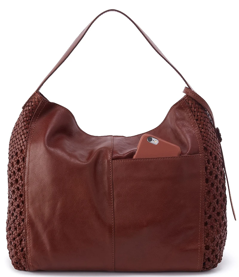 HOBO Hazel Woven Shoulder Hobo Bag