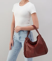 HOBO Hazel Woven Shoulder Hobo Bag