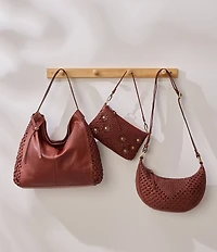 HOBO Hazel Woven Shoulder Hobo Bag