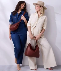 HOBO Hazel Woven Sling Bag