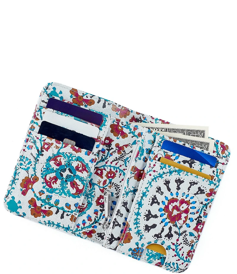 HOBO Jill Batik Blooms Bifold Wallet