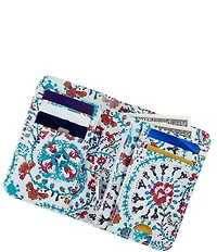 HOBO Jill Batik Blooms Bifold Wallet