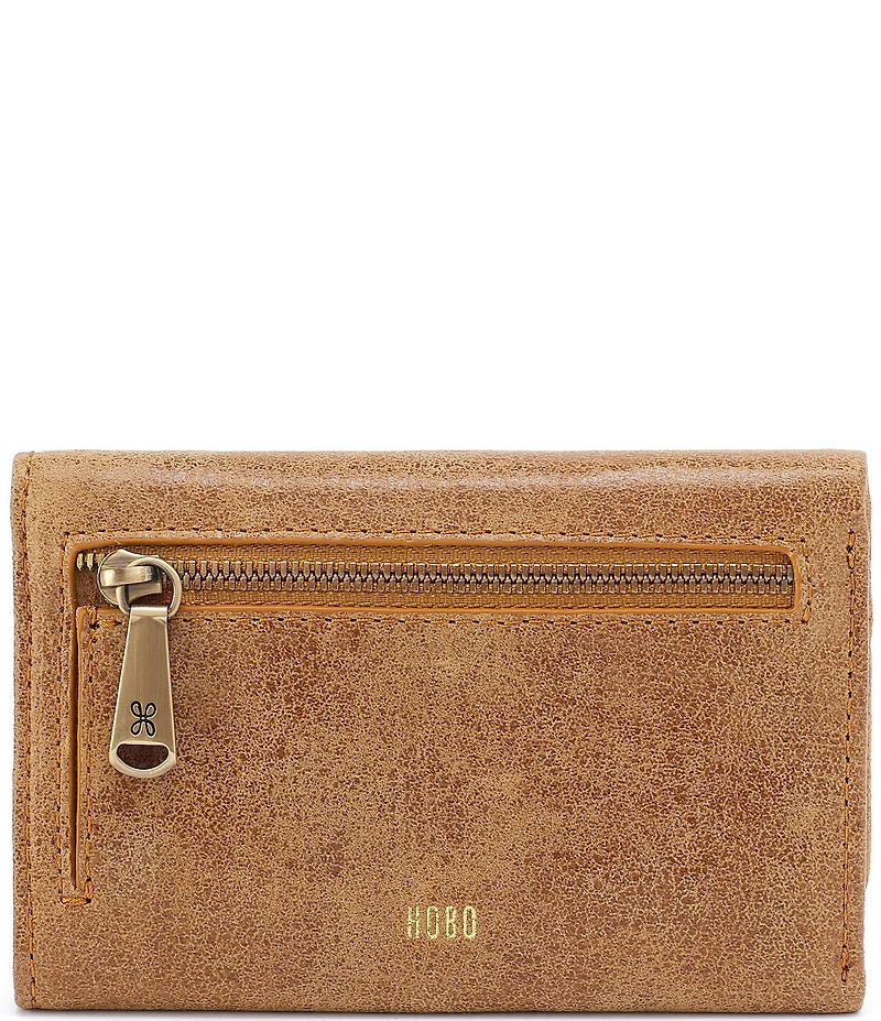 HOBO Jill Buffed Leather Trifold Wallet