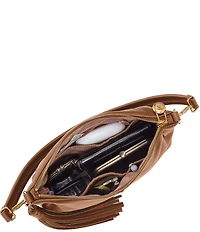 HOBO Kori Leather Tassel Convertible Crossbody Shoulder Bag