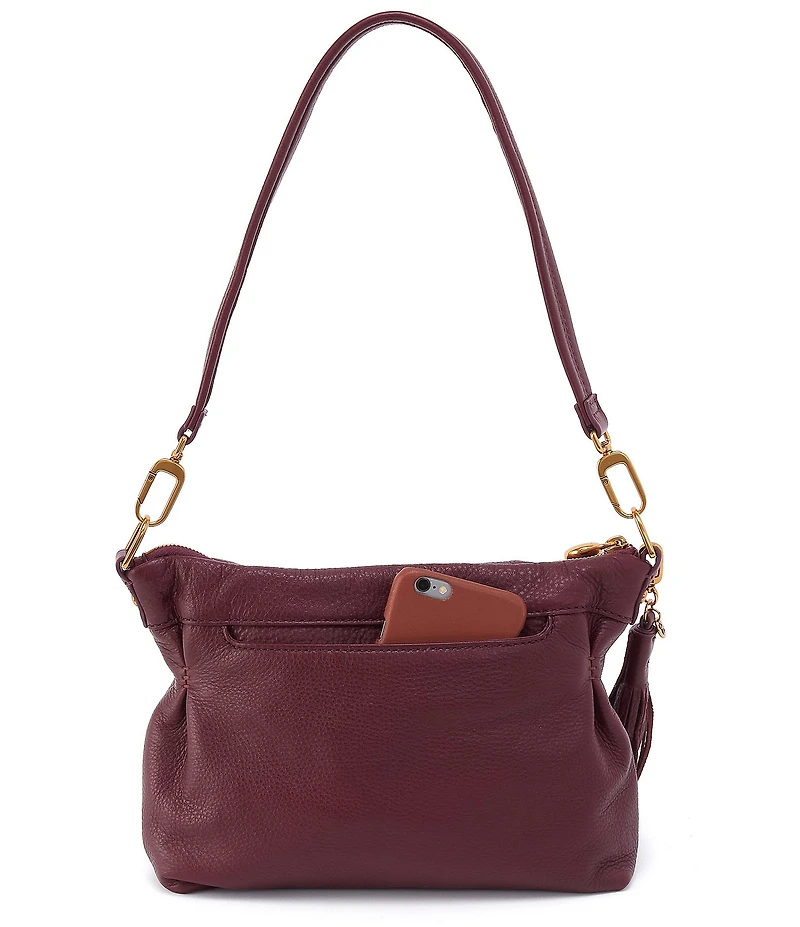 HOBO Kori Leather Tassel Convertible Crossbody Shoulder Bag