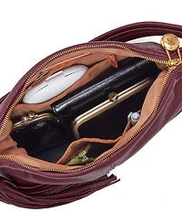 HOBO Kori Leather Tassel Convertible Crossbody Shoulder Bag