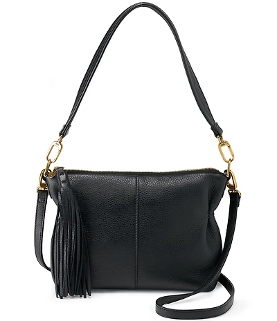 HOBO Kori Leather Tassel Convertible Crossbody Shoulder Bag