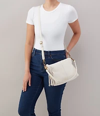 HOBO Kori Leather Tassel Convertible Crossbody Shoulder Bag
