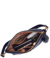 HOBO Kori Leather Tassel Convertible Crossbody Shoulder Bag