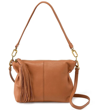 HOBO Kori Leather Tassel Convertible Crossbody Shoulder Bag