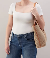 HOBO La Jolla Straw Tote