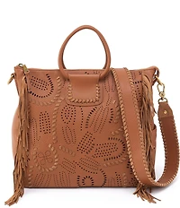 HOBO Large Sheila Fringe Satchel Bag