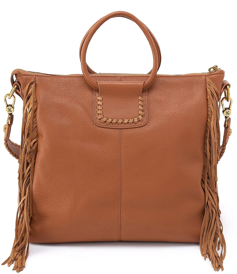 HOBO Large Sheila Fringe Satchel Bag