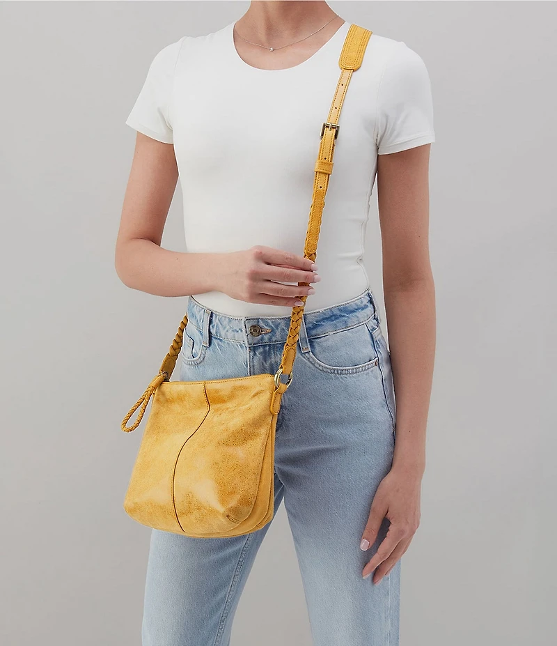 HOBO Lasso Medium Leather Crossbody Bag