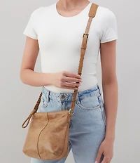 HOBO Lasso Medium Leather Crossbody Bag
