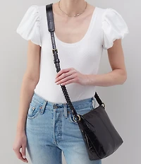 HOBO Lasso Medium Leather Crossbody Bag