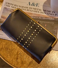 HOBO Lauren Studded Clutch Wallet