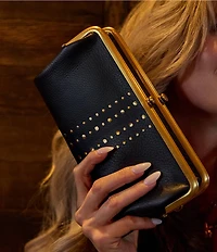 HOBO Lauren Studded Clutch Wallet