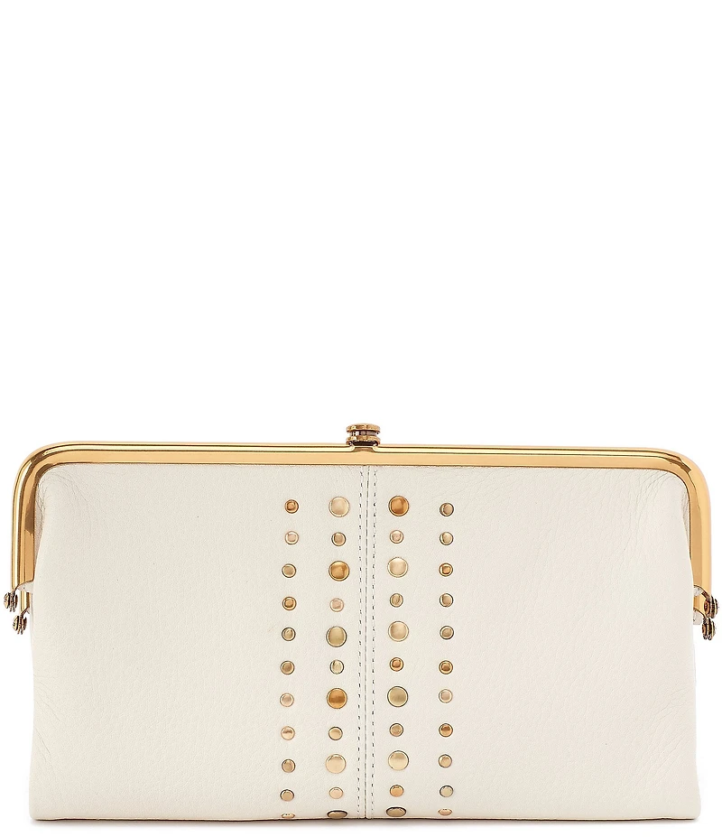 HOBO Lauren Leather Studded Clutch Wallet