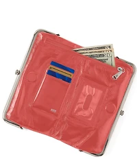 HOBO Lauren Original Leather Double-Frame Wallet
