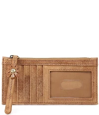 HOBO Carte Floral Zipper Buffed Leather Card Case