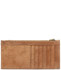 HOBO Carte Floral Zipper Buffed Leather Card Case
