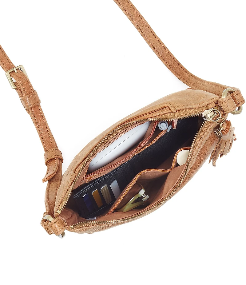 HOBO Lexi Leather Tassel Crossbody Bag