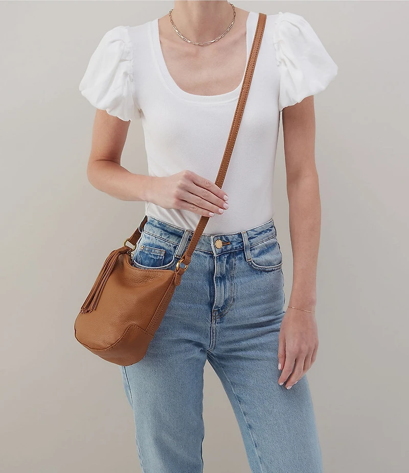 HOBO Lexi Polished Leather Crossbody Bag