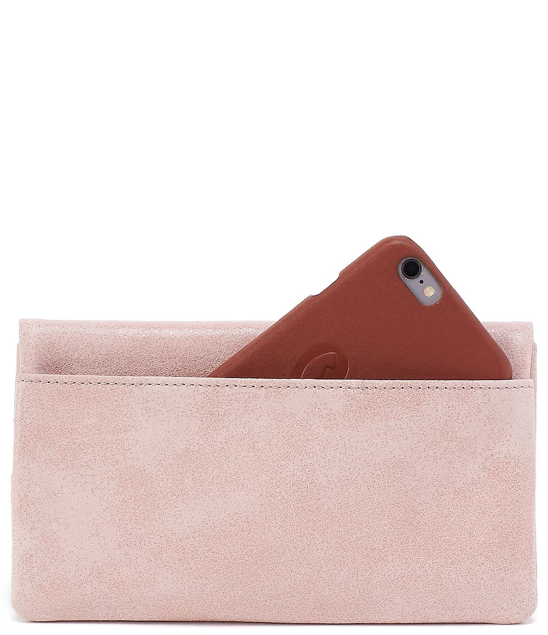 HOBO Gold Leaf Lumen Continental Wallet