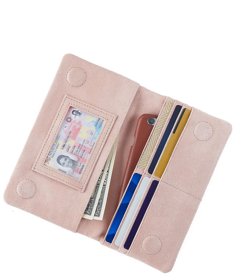 HOBO Gold Leaf Lumen Continental Wallet