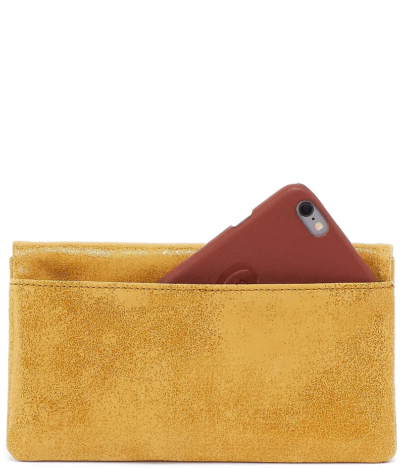 HOBO Gold Leaf Lumen Continental Wallet