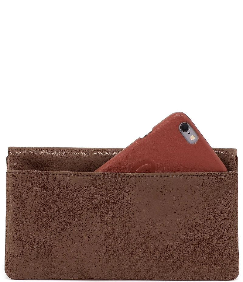 HOBO Gold Leaf Lumen Continental Wallet