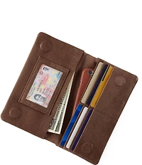 HOBO Gold Leaf Lumen Continental Wallet