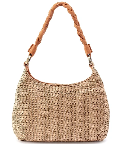 HOBO Madison Woven Straw Shoulder Bag