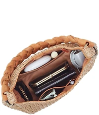 HOBO Madison Woven Straw Shoulder Bag