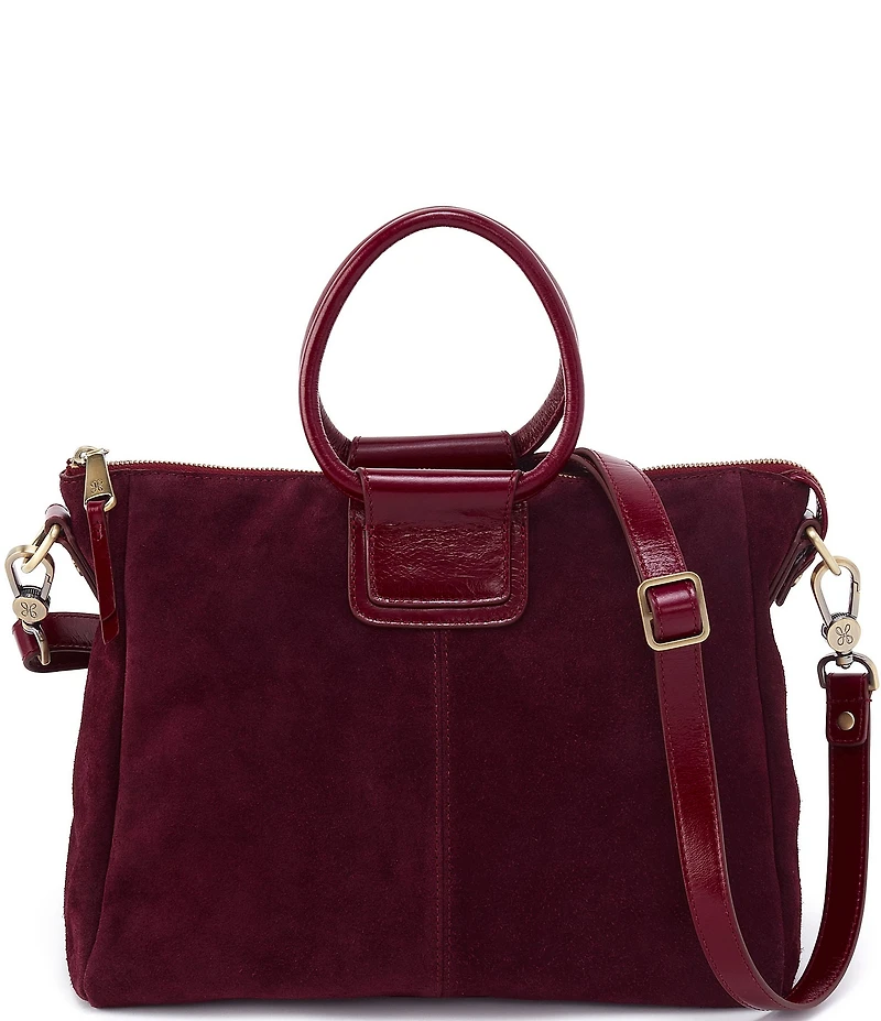HOBO Medium Suede Sheila Satchel Bag