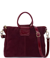 HOBO Medium Suede Sheila Satchel Bag
